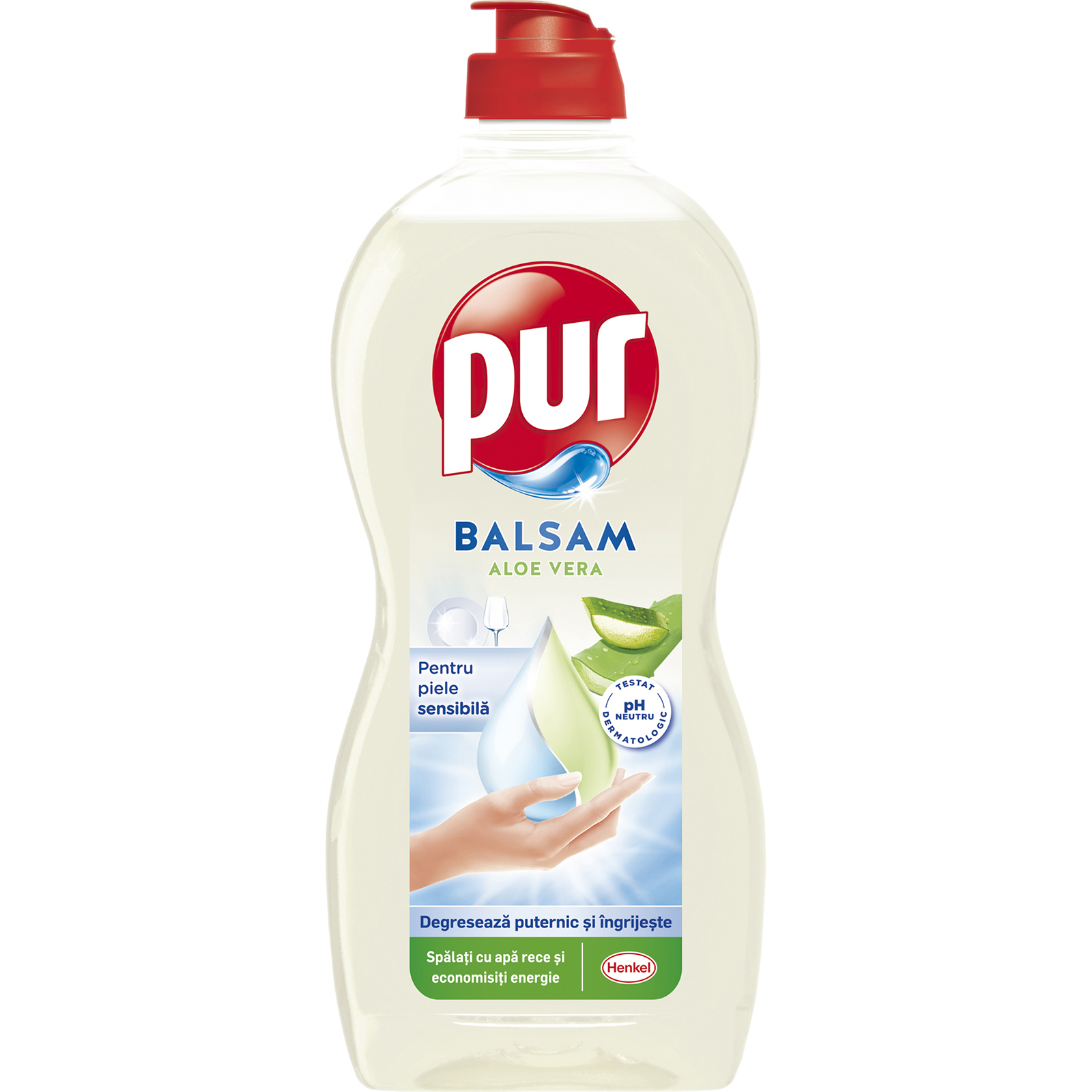 Detergent de vase Pur Balsam, aloe vera, 450 ml
