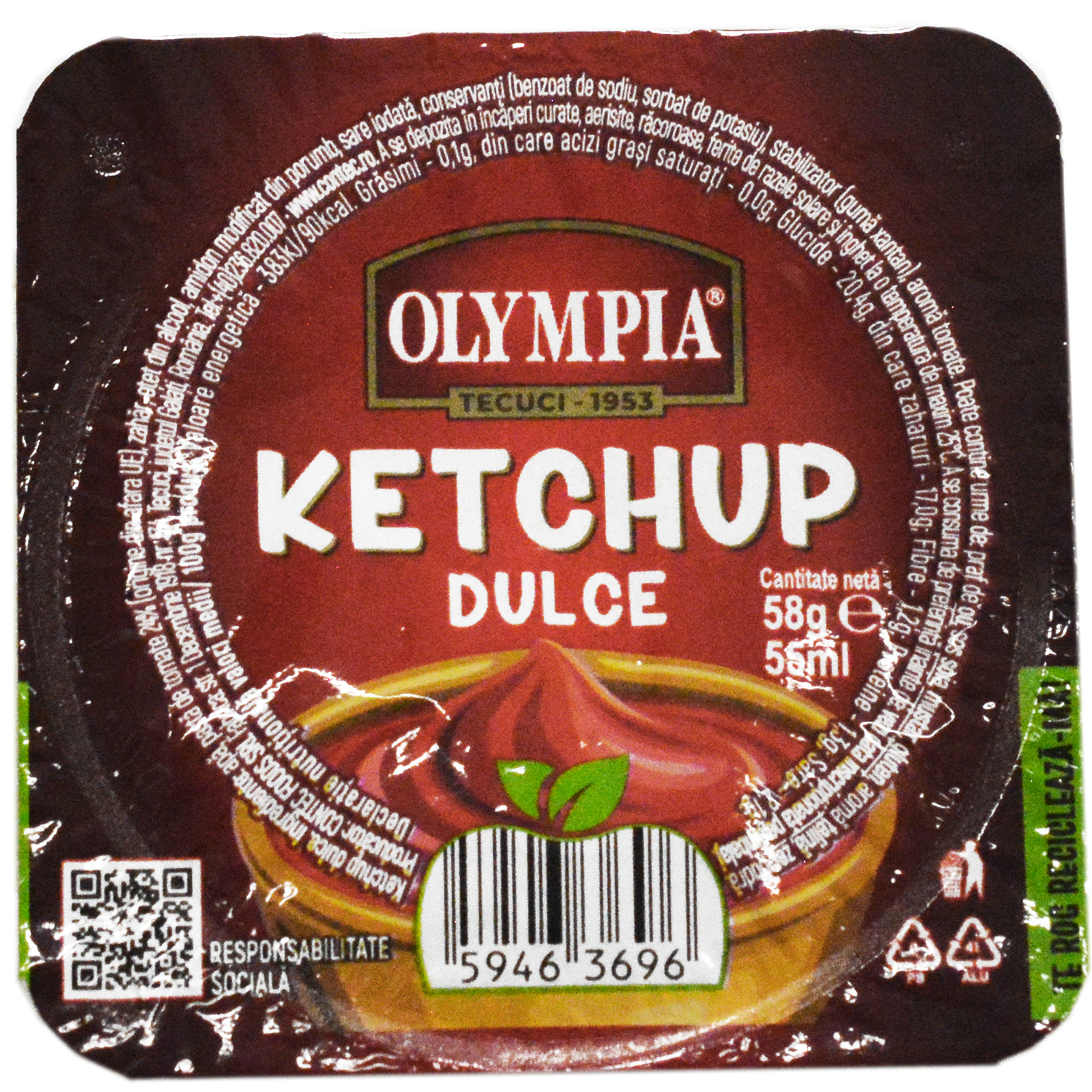 Ketchup dulce 58g